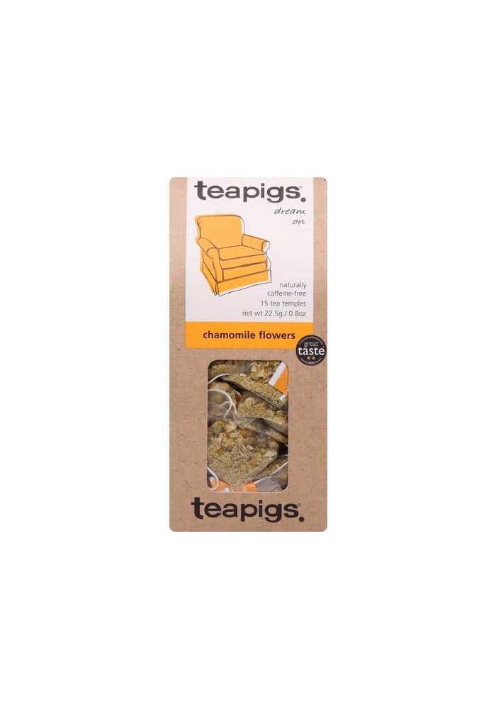 teapigs Chamomile Flowers Tea (15 Count) - Image 3